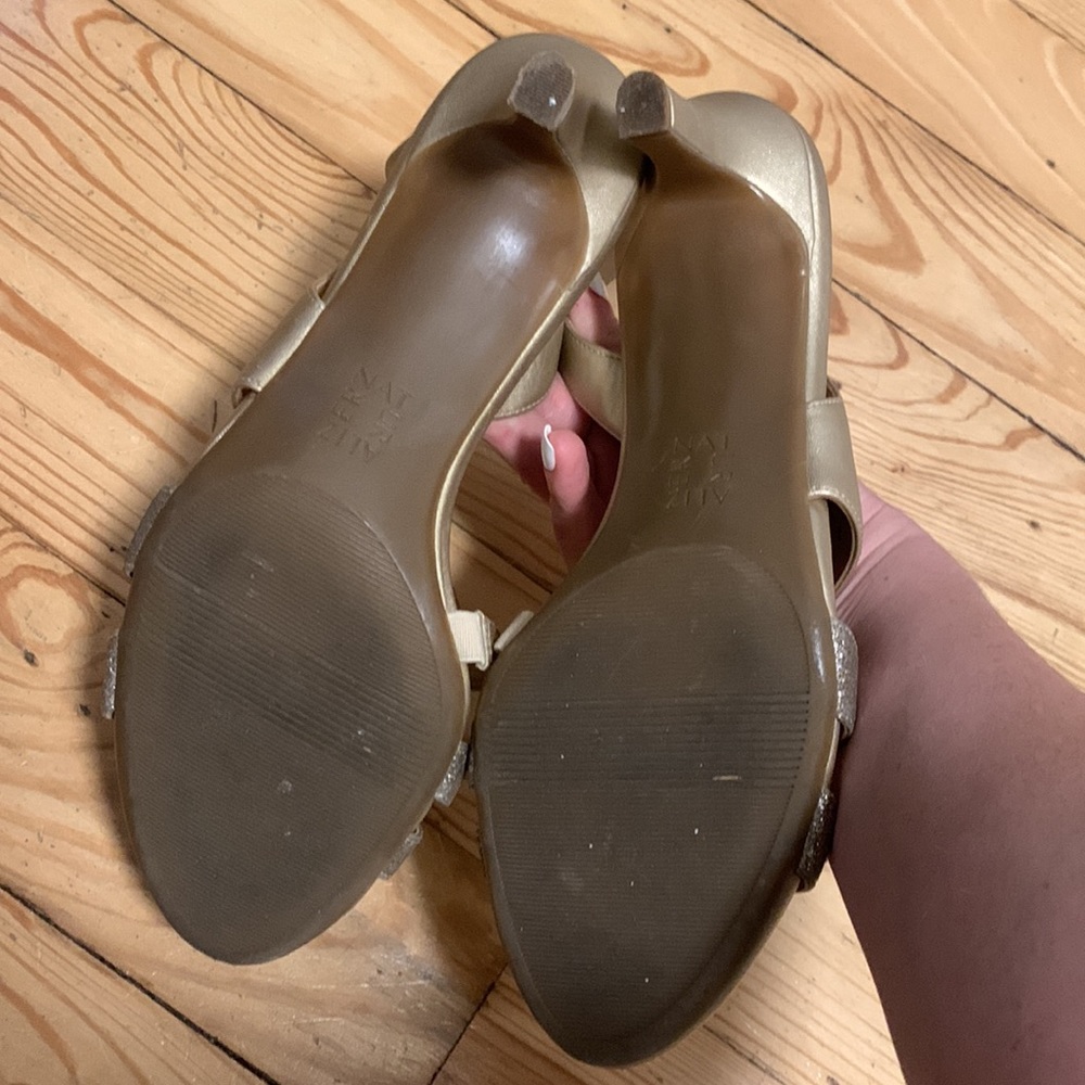 Naturalizer Gold Heeled Sandals - Picture 4 of 4